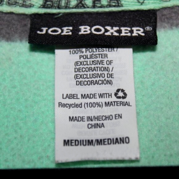 Joe Boxer Striped Beach Cover-Up Hoodie Multicolor Medium - Picture 3 of 5